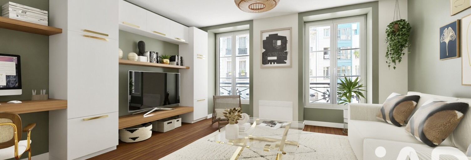 Appartement 1 Pièce 33 m² à vendre à Paris 10 (75010)