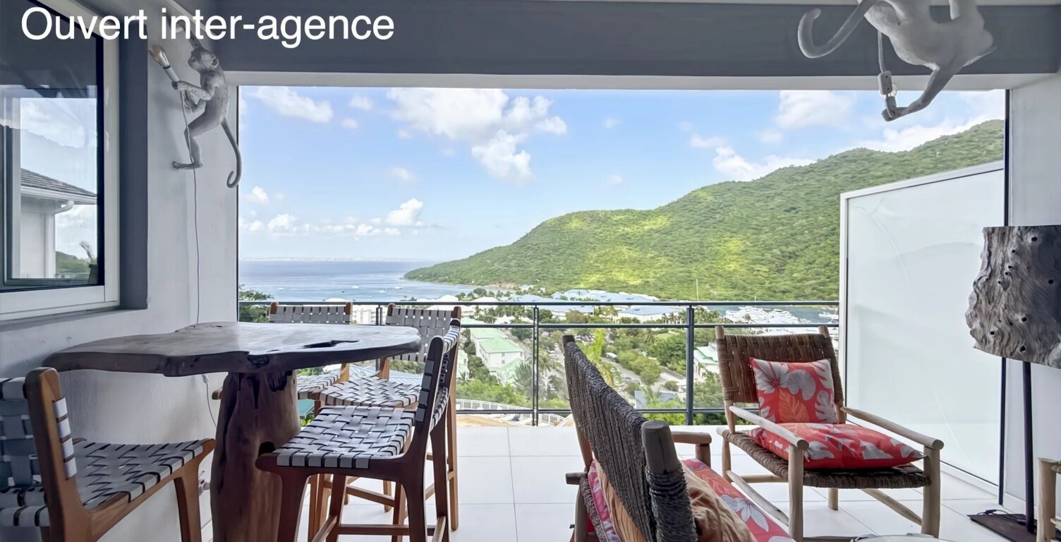 GRAND STUDIO VUE MER ET MARINA ANSE MARCEL — photo 1