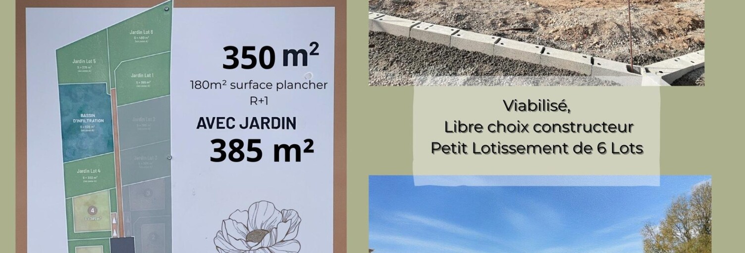 Terrain  735 m² à vendre à Gignac (34150)