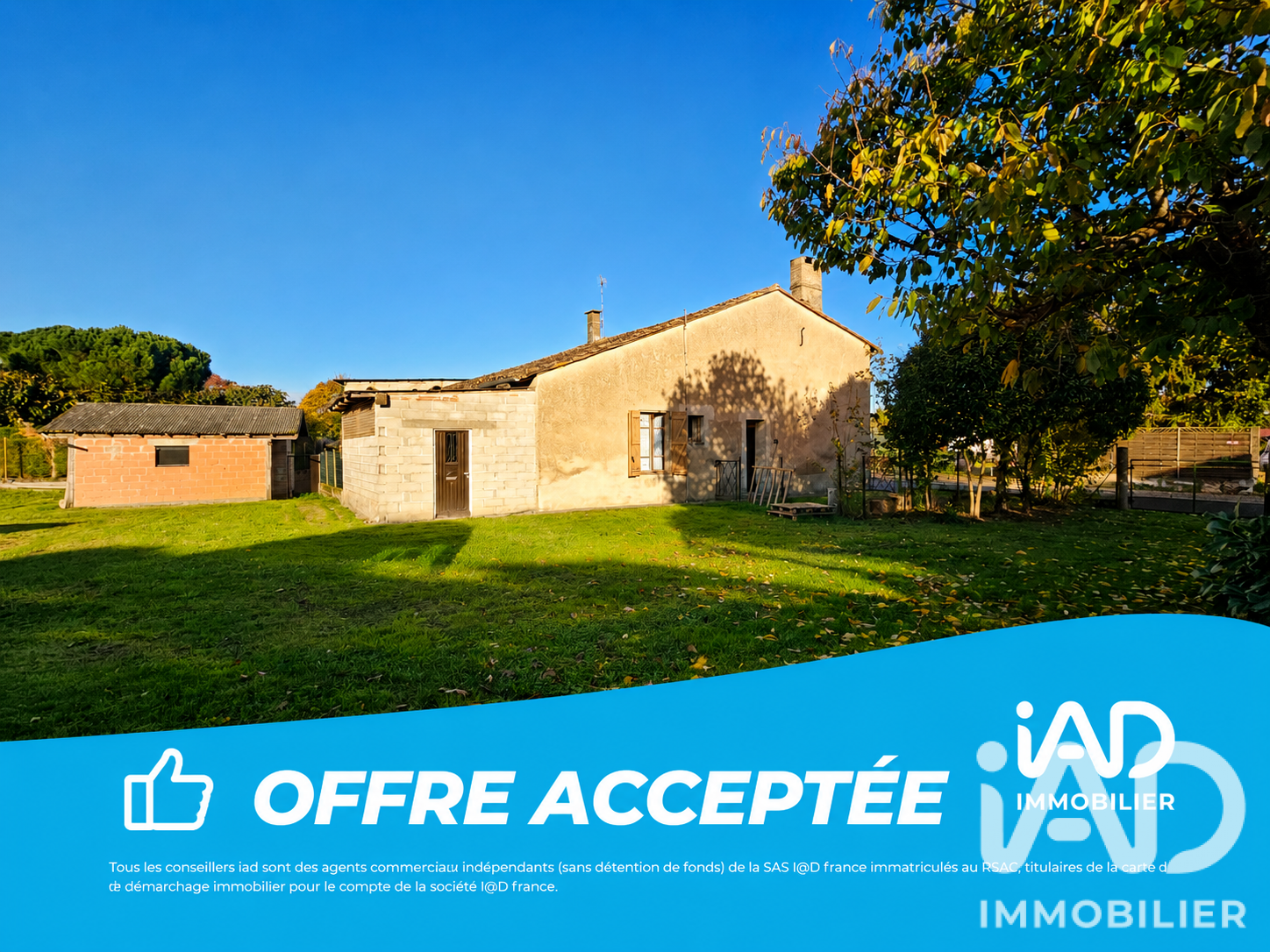 Agence immobilière de I@D FRANCE