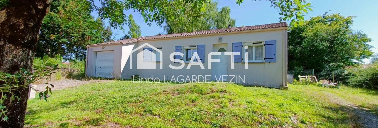 Maison 3 Pièces 80 m² à vendre à Rives-de-l'Yon (85310)
