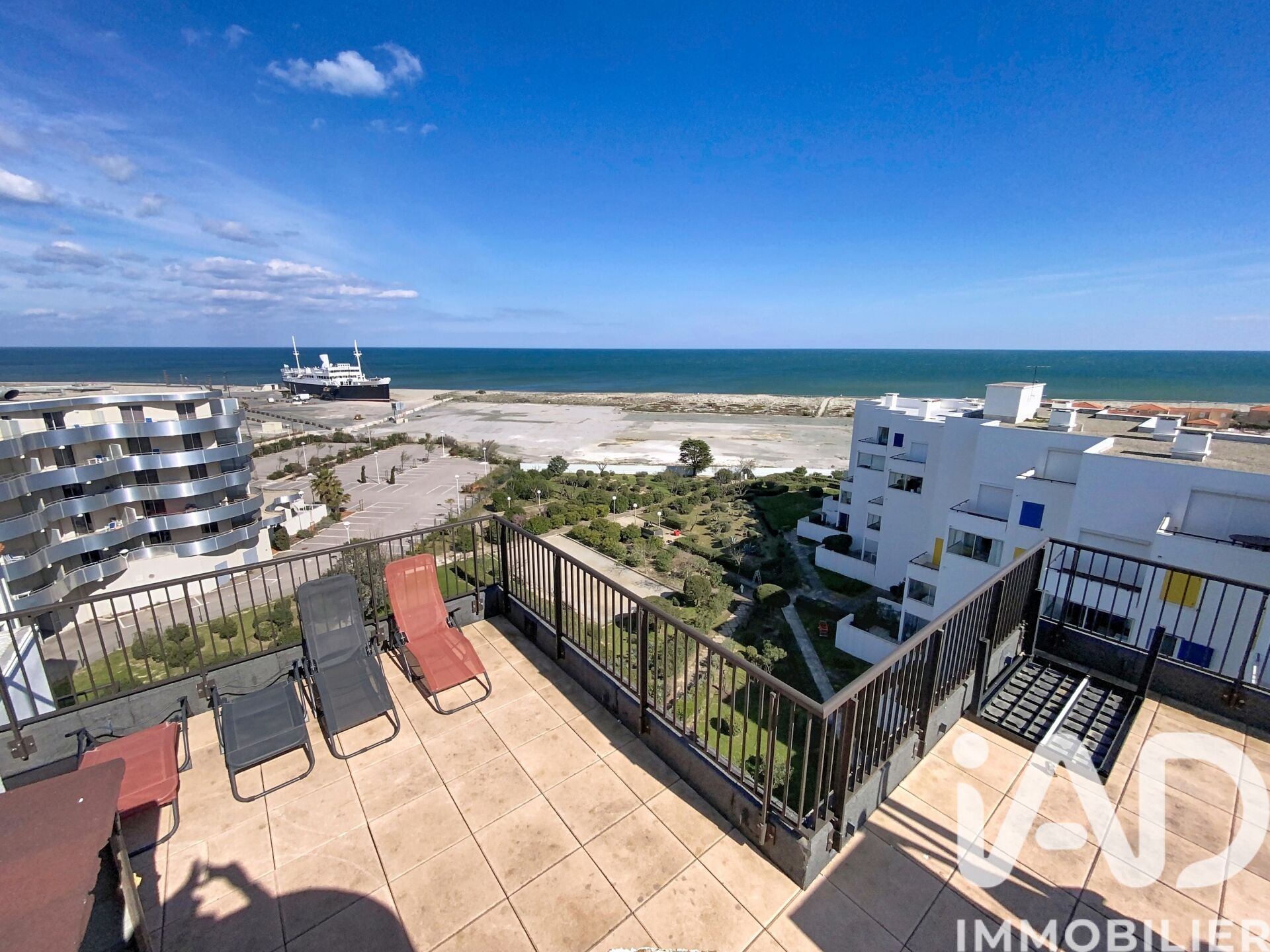 Le-Barcares - 25m² - 2p. - 1ch.