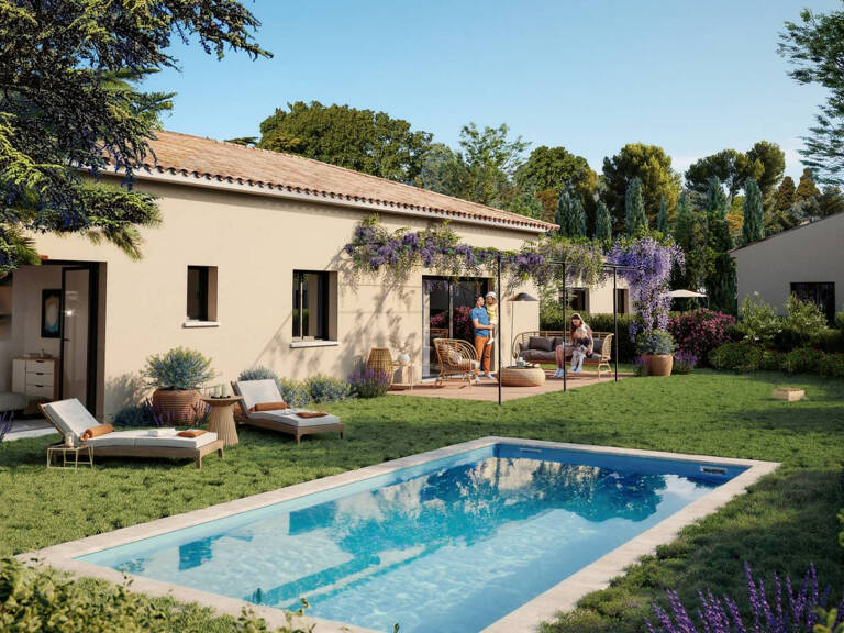 VILLA T4 NEUVE À SAINT-CANNAT — photo 1