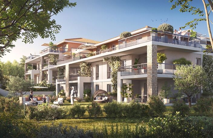 Vente programme neuf T2, T3, T4 40 à 81 m² Vallauris (06220) — photo 2