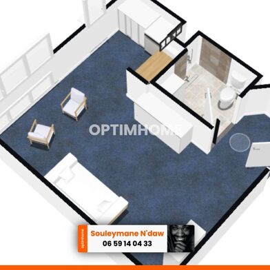 Appartement 1 pièces 78990 €