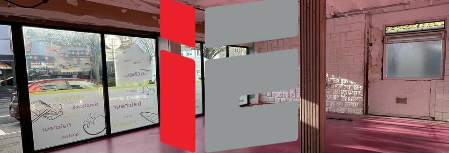 Commerce  144 m² à louer à Lorient (56100)