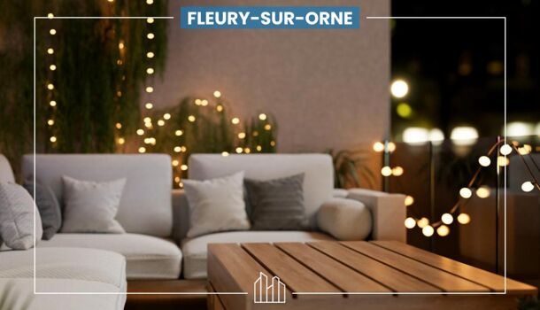 Appartement 3 pièces  à vendre Fleury-sur-Orne 14123