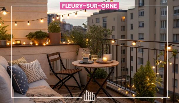 Appartement 2 pièces  à vendre Fleury-sur-Orne 14123