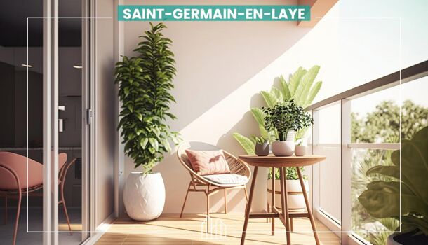 Appartement 2 pièces  à vendre Saint-Germain-en-Laye 78100