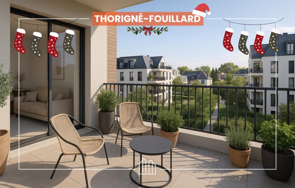 CENTRE-BOURG – VIE PRATIQUE ET CALME  Appartement neuf Thorigné-Fouillard 