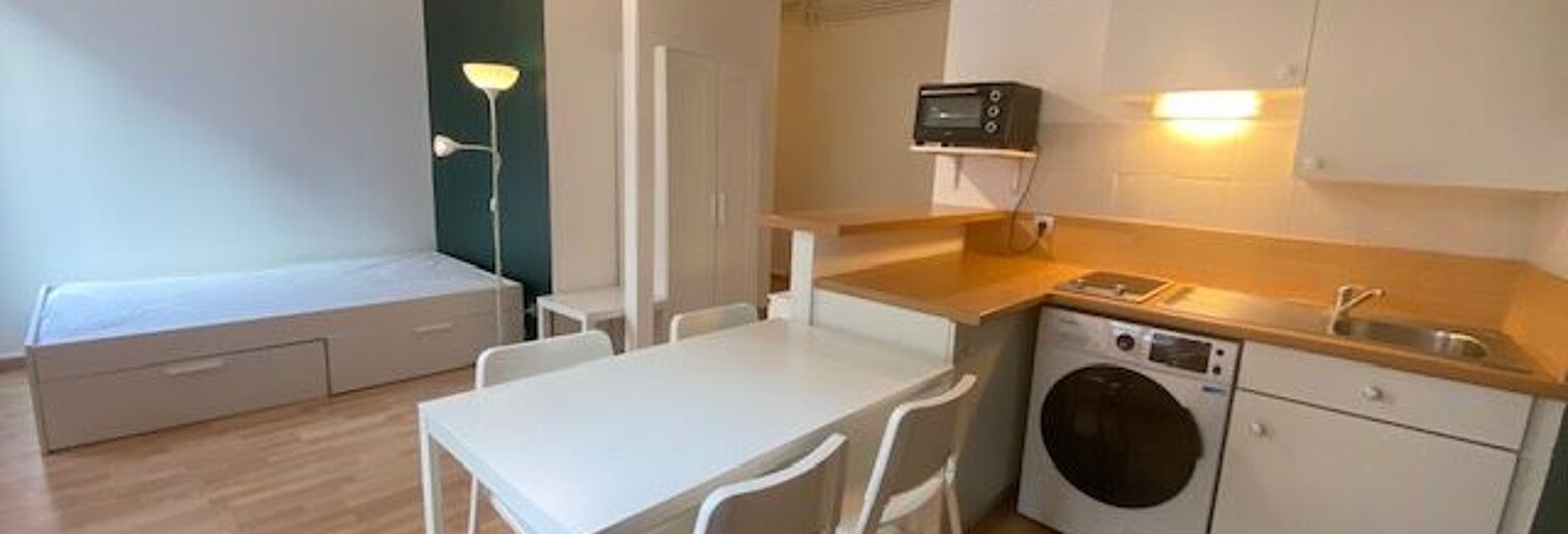 Appartement 1 Pièce 28 m² à louer à Reims (51100)