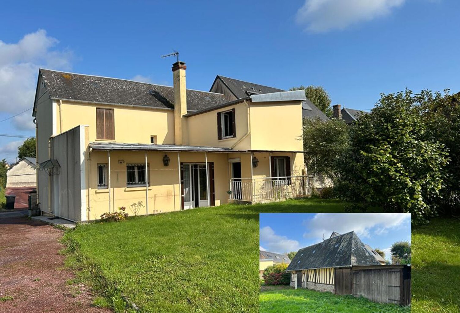 27210 Beuzeville Maison 7 pièces 136 m² + dépendance 246 700 Euros — photo 1