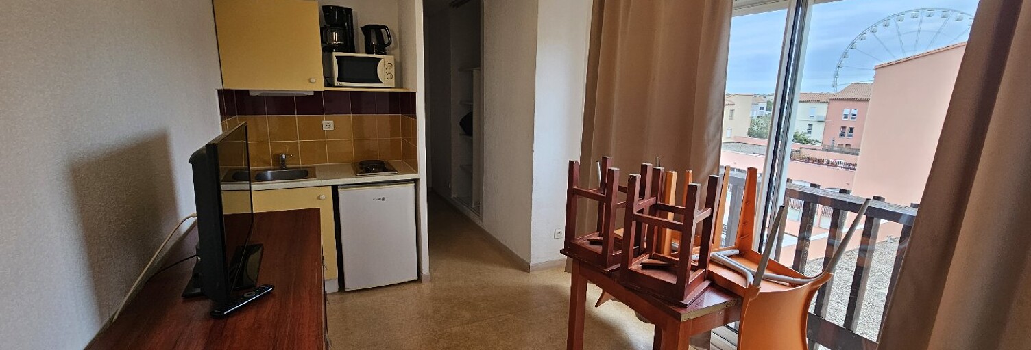 Appartement 2 Pièces 30 m² à vendre à Agde (34300)