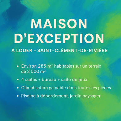 Maison 11 pièces 4000 €
