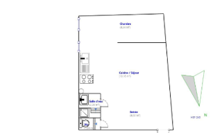 Appartement 2 Pièces 39 m² à louer à Marseille 2 (13002)