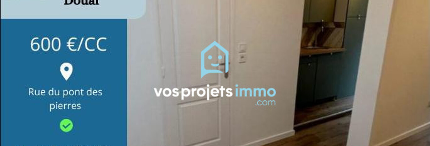 Appartement 2 Pièces 25 m² à louer à Douai (59500)