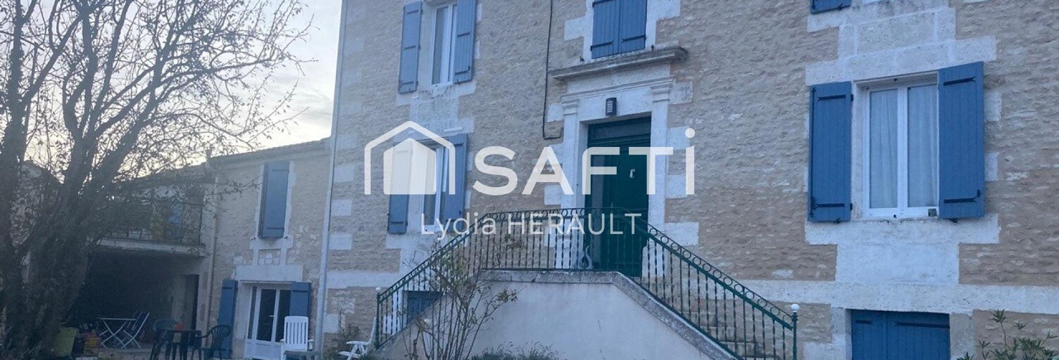 Maison 8 Pièces 235 m² à vendre à Saint-Genis-d'Hiersac (16570)