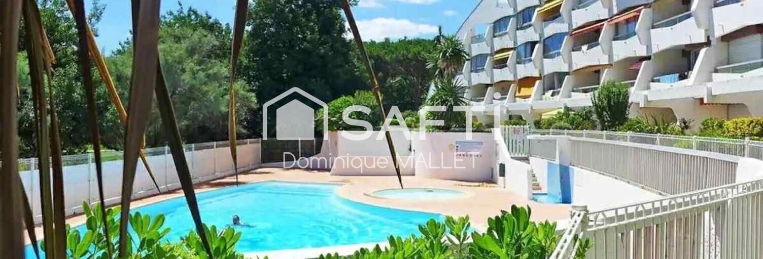 Appartement 1 Pièce 23 m² à vendre à La Grande-Motte (34280)