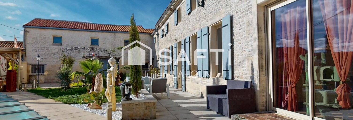 Maison 7 Pièces 299 m² à vendre à Haimps (17160)