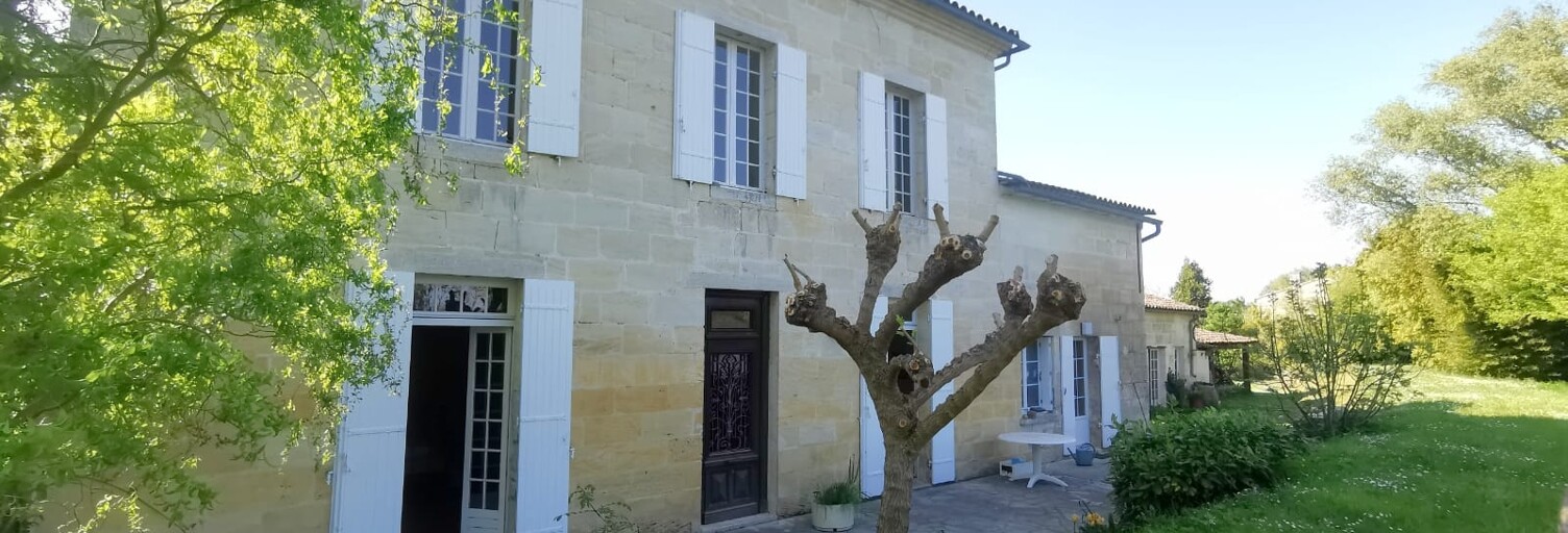 Maison 8 Pièces 312 m² à vendre à Fronsac (33126)