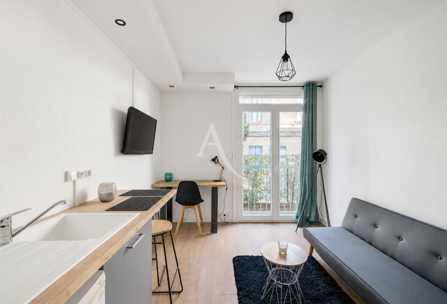 Appartement Toulouse 1 pièce(s) 15 m2 — photo 1