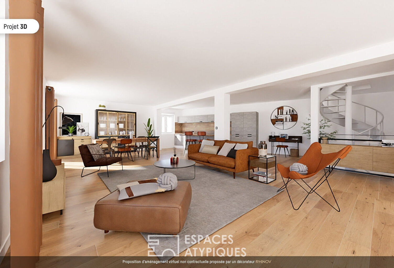 Loft avec terrasse et garage à réhabiliter — photo 1