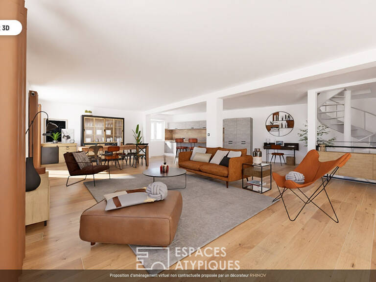 Loft avec terrasse et garage à réhabiliter — photo 1