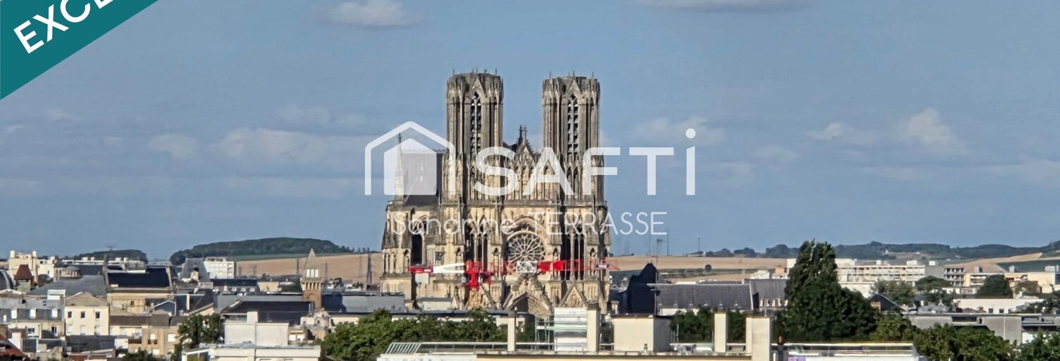 Appartement 1 Pièce 43 m² à vendre à Reims (51100)