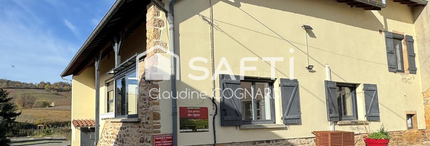 Maison 6 Pièces 136 m² à vendre à Fuissé (71960)