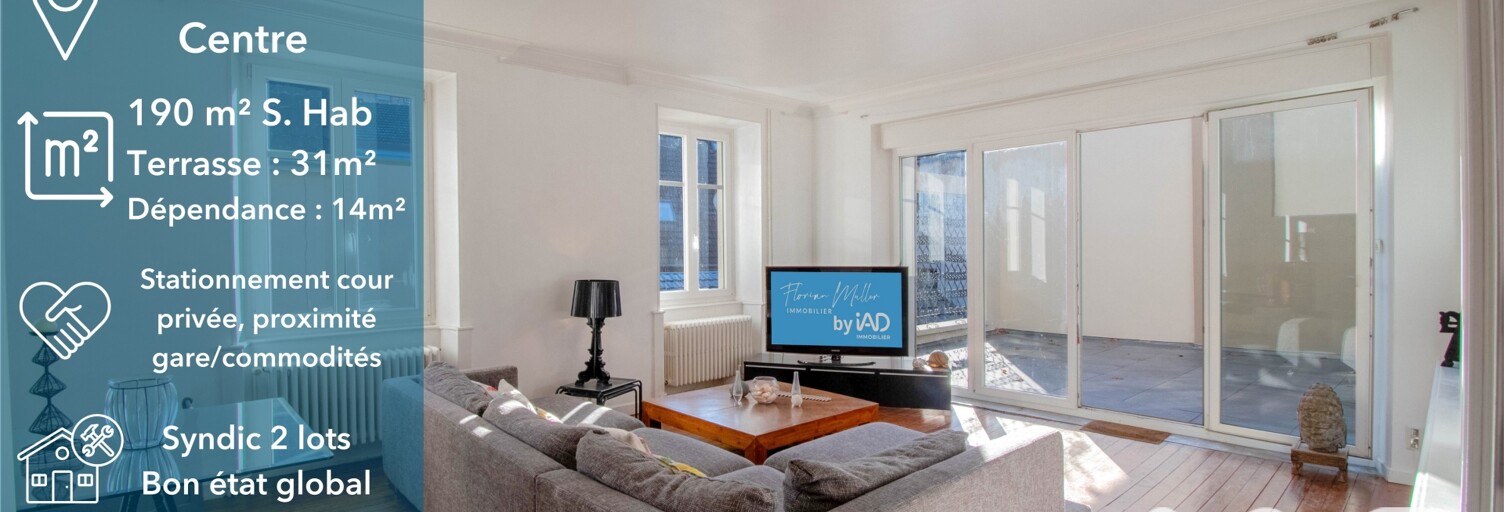 Appartement 6 Pièces 190 m² à vendre à Montbéliard (25200)