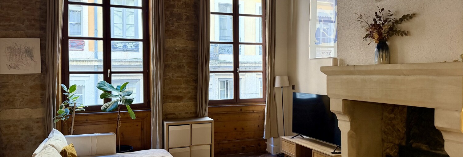 Appartement 3 Pièces 106 m² à vendre à Lyon 1 (69001)