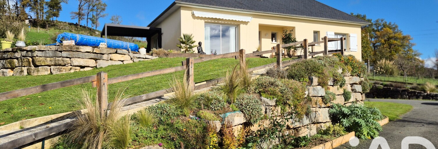 Maison 5 Pièces 130 m² à vendre à Campuac (12580)