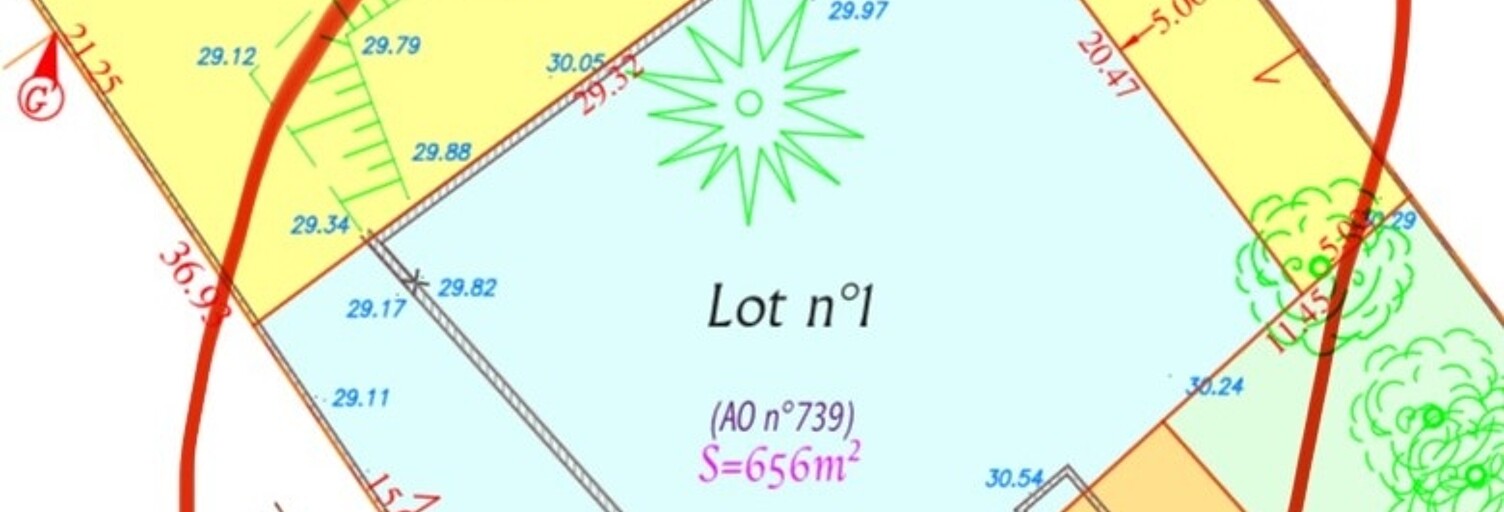 Terrain  656 m² à vendre à Wingles (62410)