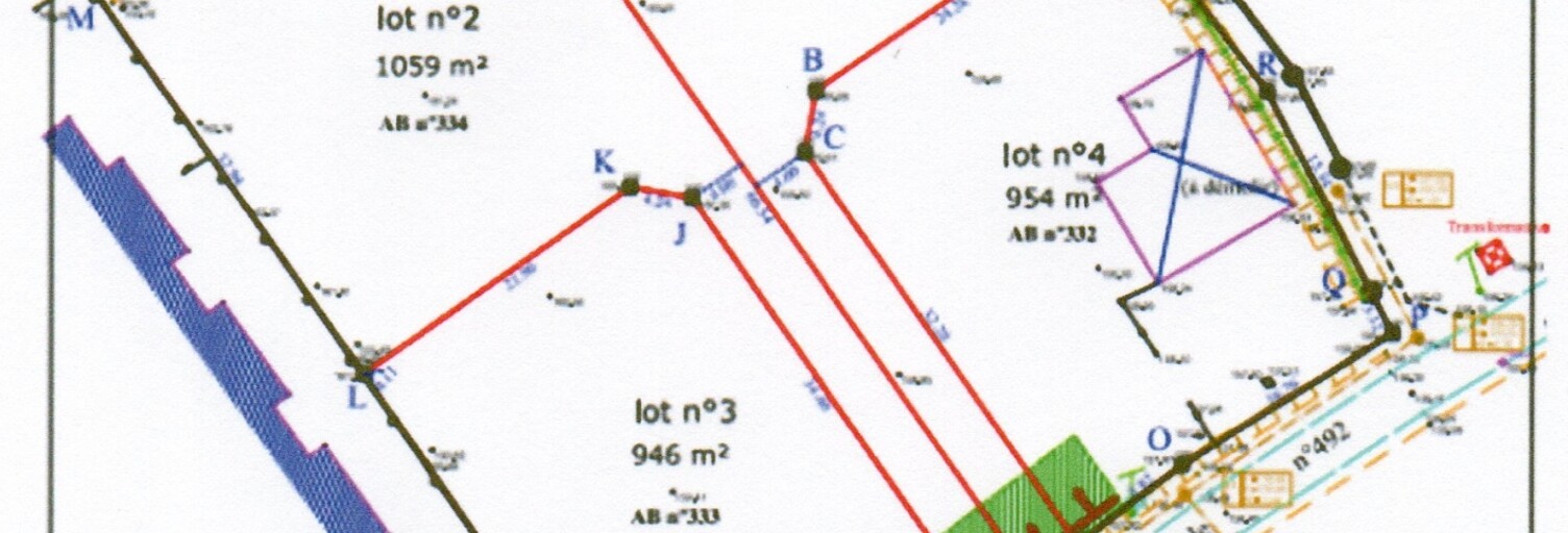 Terrain  1054 m² à vendre à Les Loges-Marchis (50600)