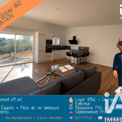 Appartement 3 pièces 906 €