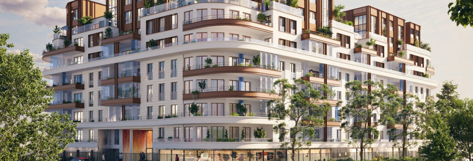 Appartement neuf T2, T3, T4, T5 Pièce 45 à 90 m² à vendre à Villeneuve-la-Garenne (92390)