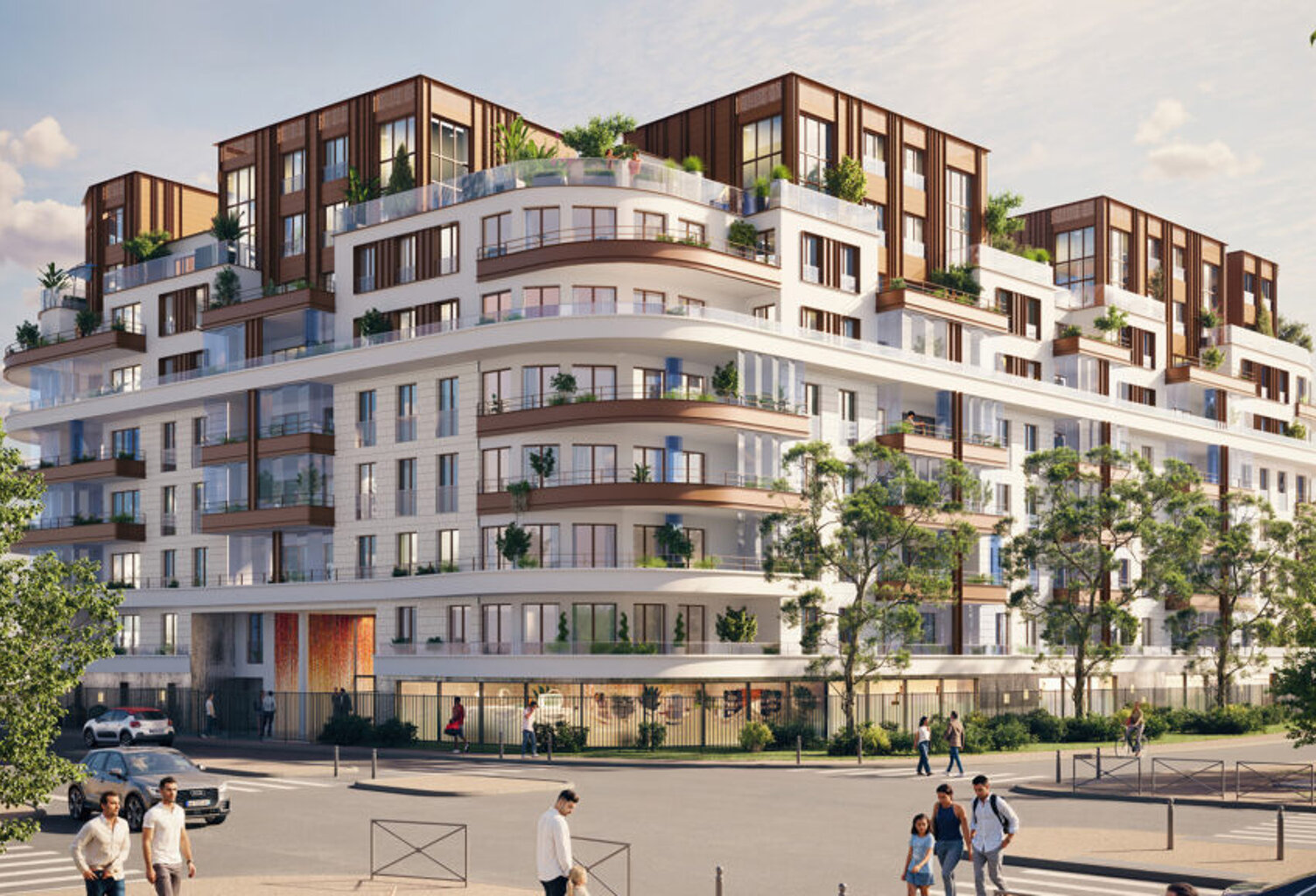 Vente programme neuf T2, T3, T4, T5 45 à 90 m² Villeneuve-la-Garenne (92390) — photo 1