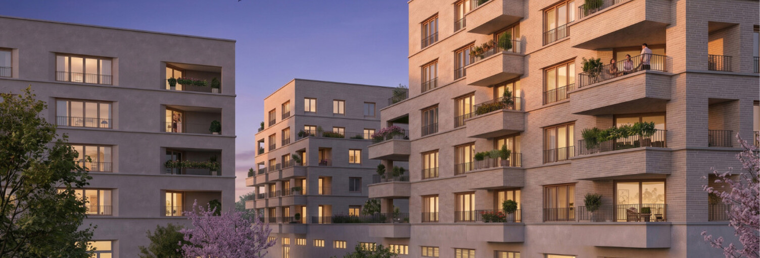Appartement neuf T1, T2, T3, T4, T5 Pièce 33 à 122 m² à vendre à Nantes (44000)