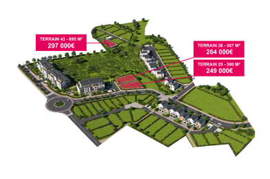 Terrain  297000 €