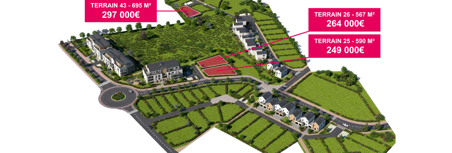 Terrain  567 m² à vendre à Vannes (56000)