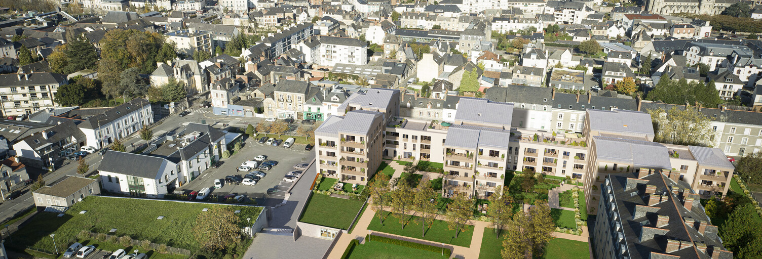 Appartement neuf T1, T2, T3, T4, T5 Pièce 39 à 99 m² à vendre à Vitré (35500)