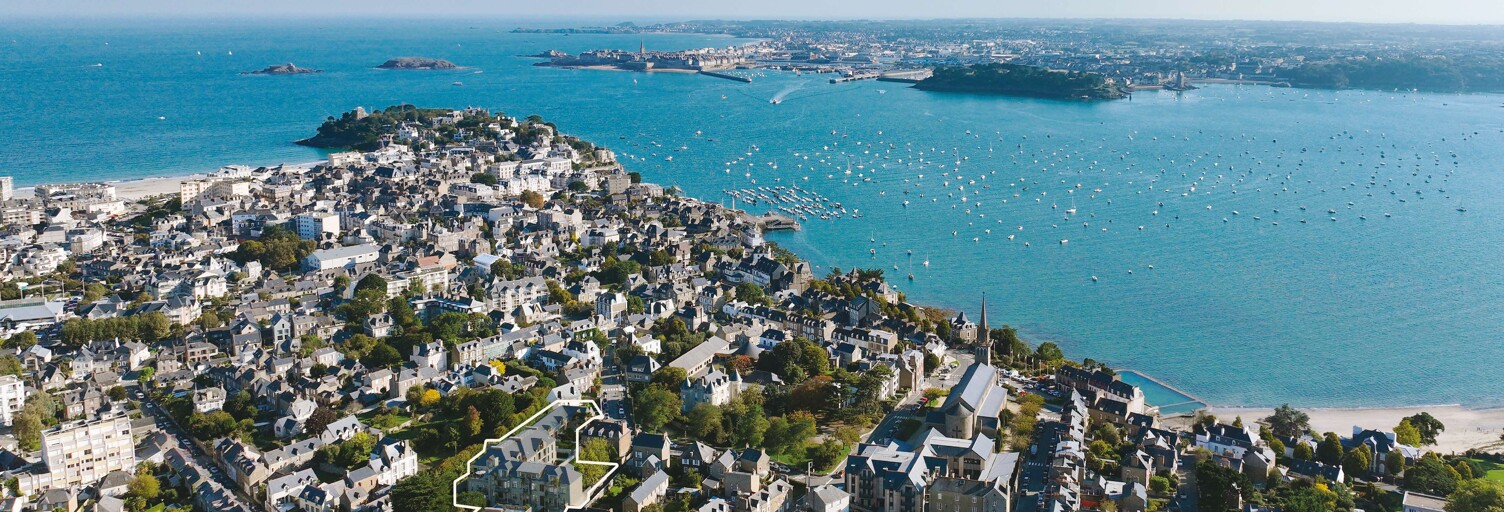 Appartement neuf T1, T2, T3, T4, T5 Pièce 26 à 110 m² à vendre à Dinard (35800)