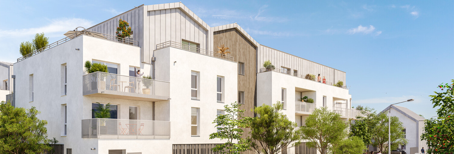 Appartement neuf T2, T3, T4 Pièce 41 à 93 m² à vendre à Angers (49000)