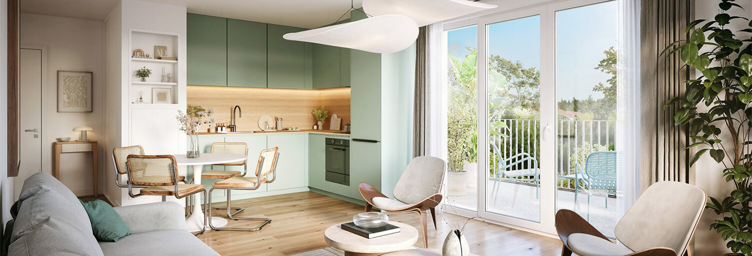 Appartement 2 Pièces 42 m² à vendre à Le Coudray-Montceaux (91830)