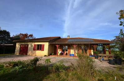 A vendre, Montesquiou (Gers): maison de plain-pied 3 chambres au calme, à la campagne et face aux Pyrénées avec garage, autres dépendances et jardin de 2 724m² — photo du bien