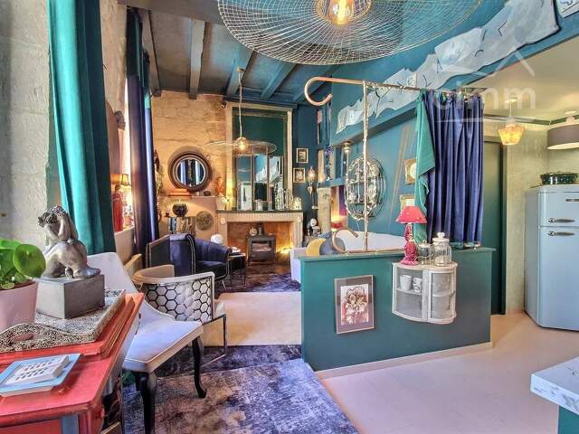 Appartement de charme de 93m²/3 chambres cœur de ville de Chinon — photo du bien