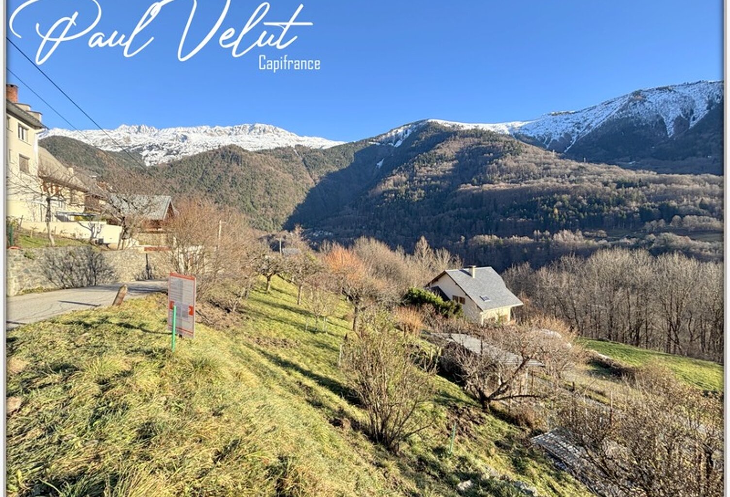 Terrain constructible à vendre ALLEMOND (38) — photo 1
