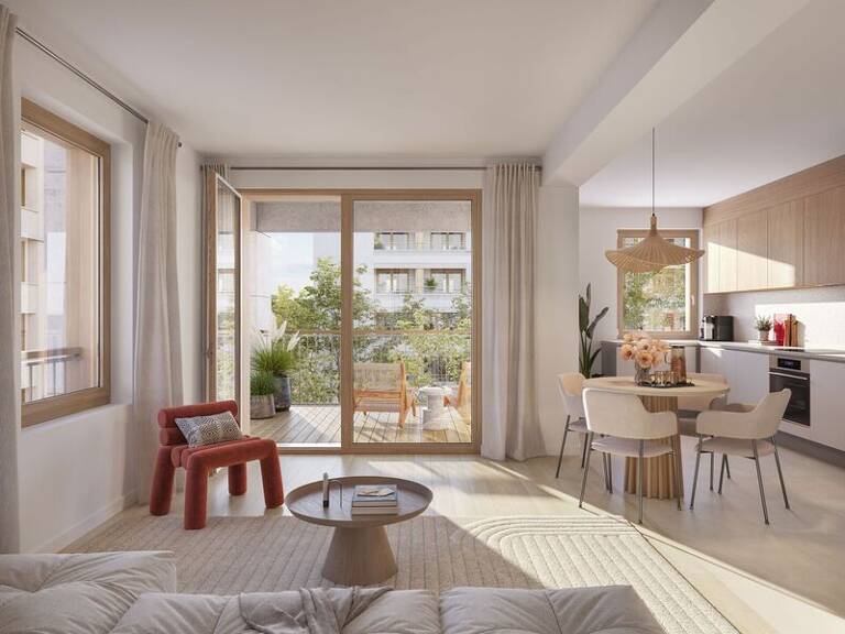 Au coeur du quartier Confluence à Lyon, une résidence végétlisée dans l'air du temps — photo 1