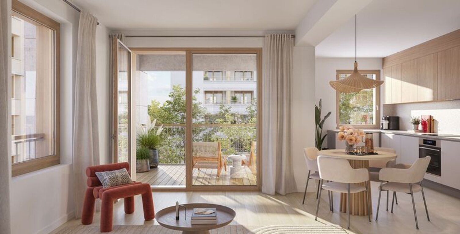 Au coeur du quartier Confluence à Lyon, une résidence végétlisée dans l'air du temps — photo 1