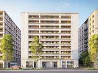 Au coeur du quartier Confluence à Lyon, sur un îlot de verdure — photo 4